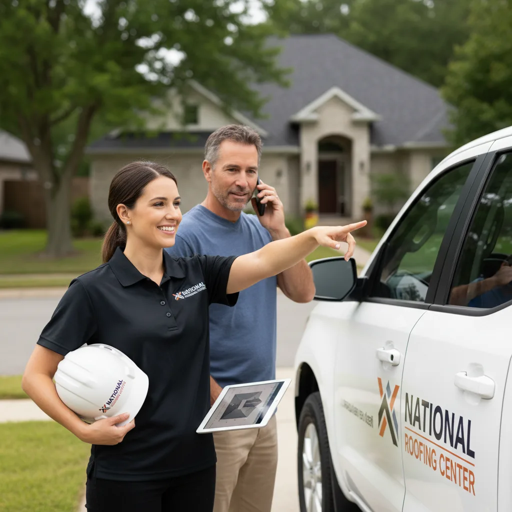National Roofing Center customer support in Prosperity